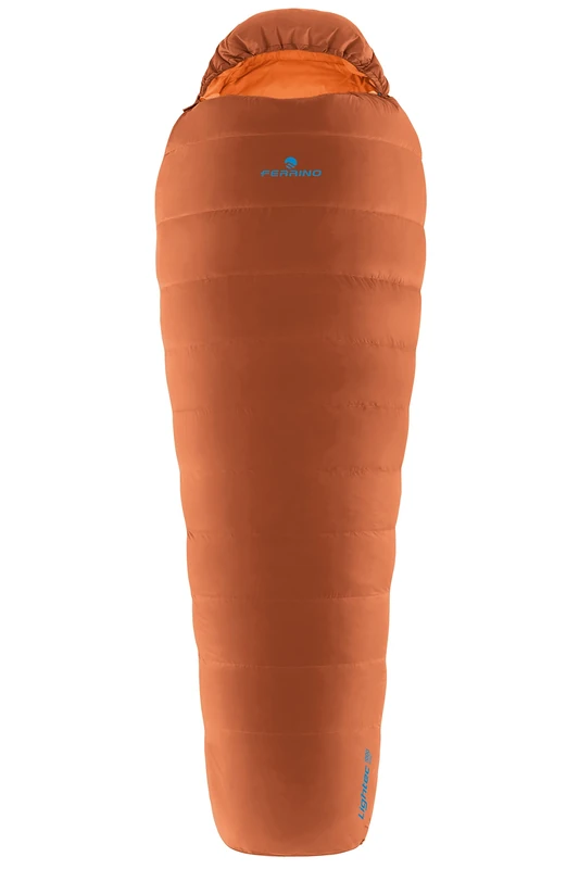 Ferrino, Lightec Unisex Adult Sleeping Bag, Orange, 1000 g