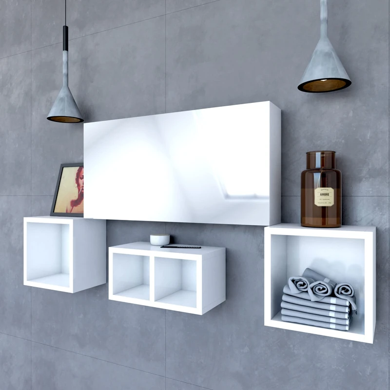 Aurlane LAV420 Bathroom Cabinet, Multicolored - Image 1