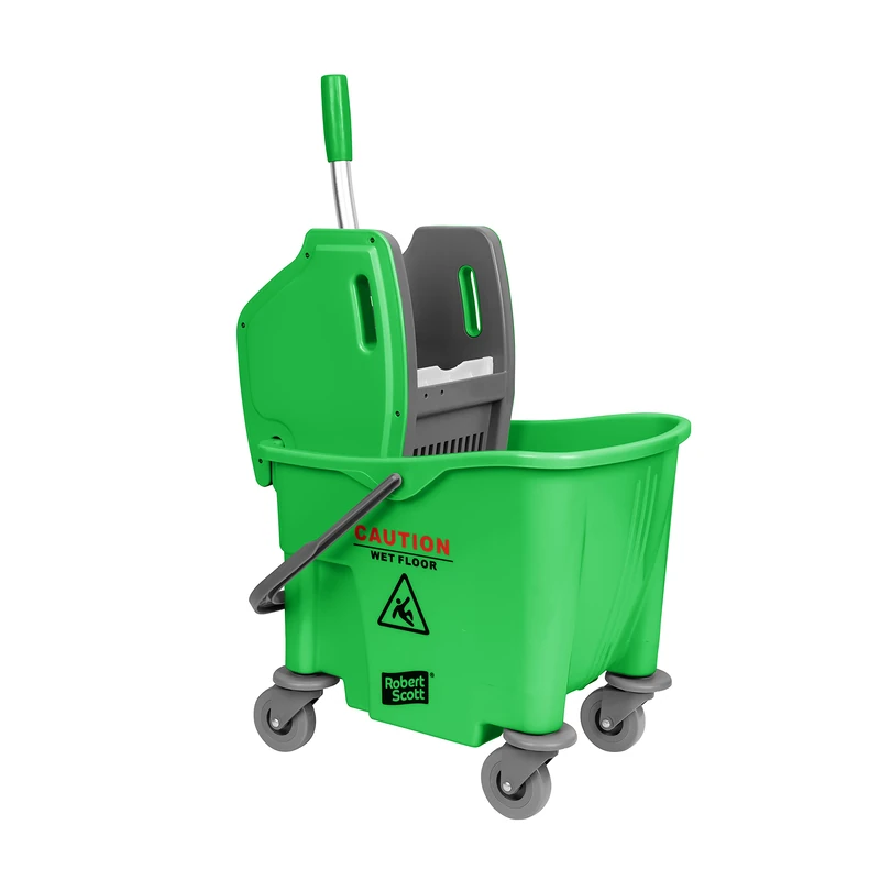 Blake & White Purely Smile Kentucky Mop Bucket and Wringer | 25 litre | Green