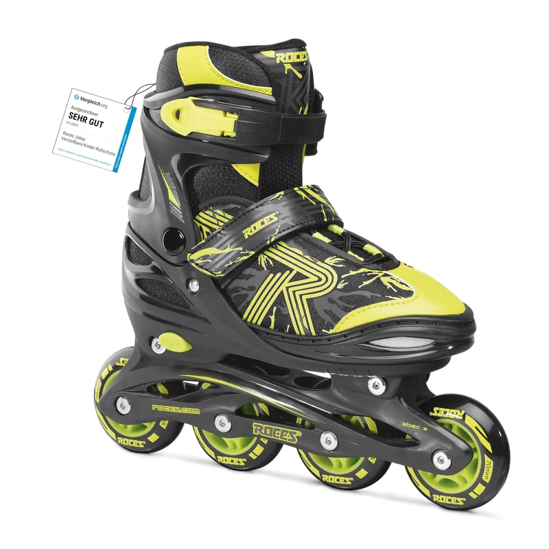 Roces Jokey 3.0 Inline skate Black-Lime 26