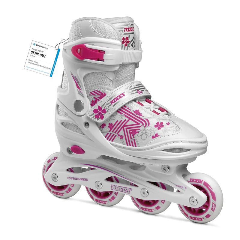 Roces Jokey 3.0 Rollerskate White-Pink 34