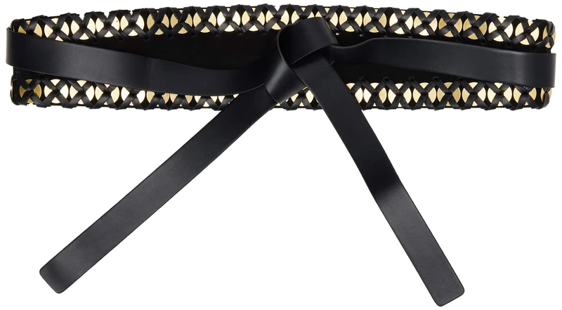 Pinko Women's NITRITO Belt, Z99_Black Limousine, L