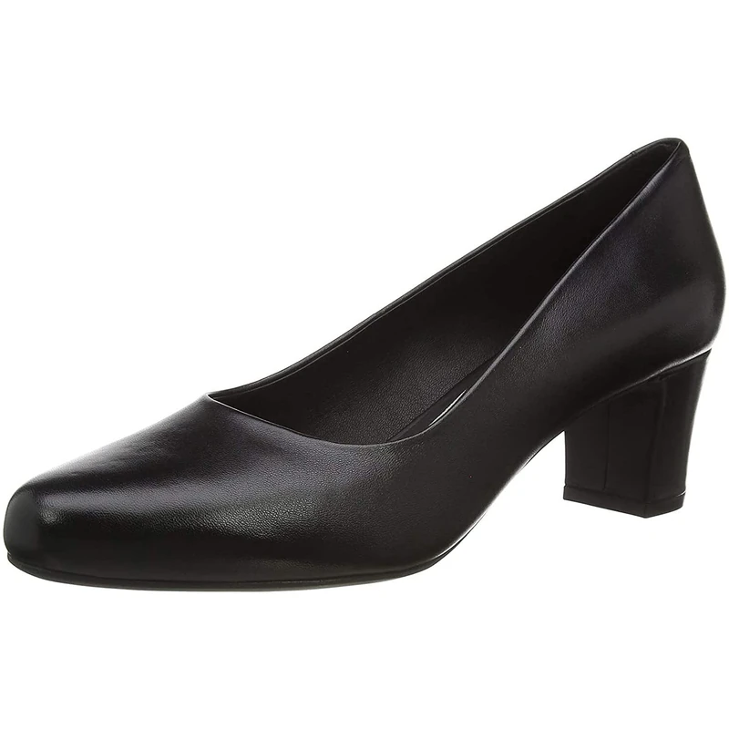 Geox Women's D Arlara I Oxford Flat, Black, 6 UK