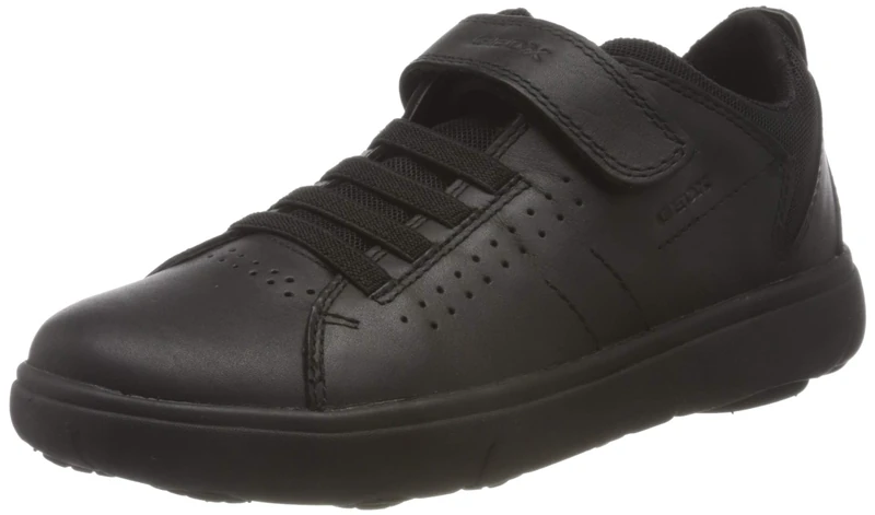 Geox Boys J Nebcup Boy B Sneakers, Black, 3 UK Child