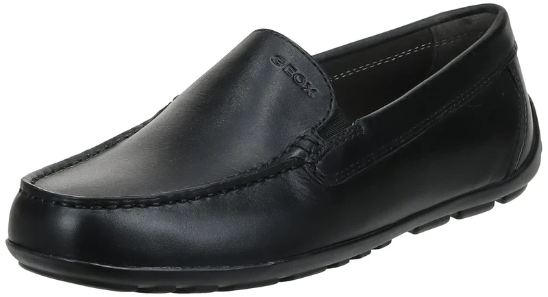 Geox Boys J New Fast Boy Moccasins, Black, 13 UK