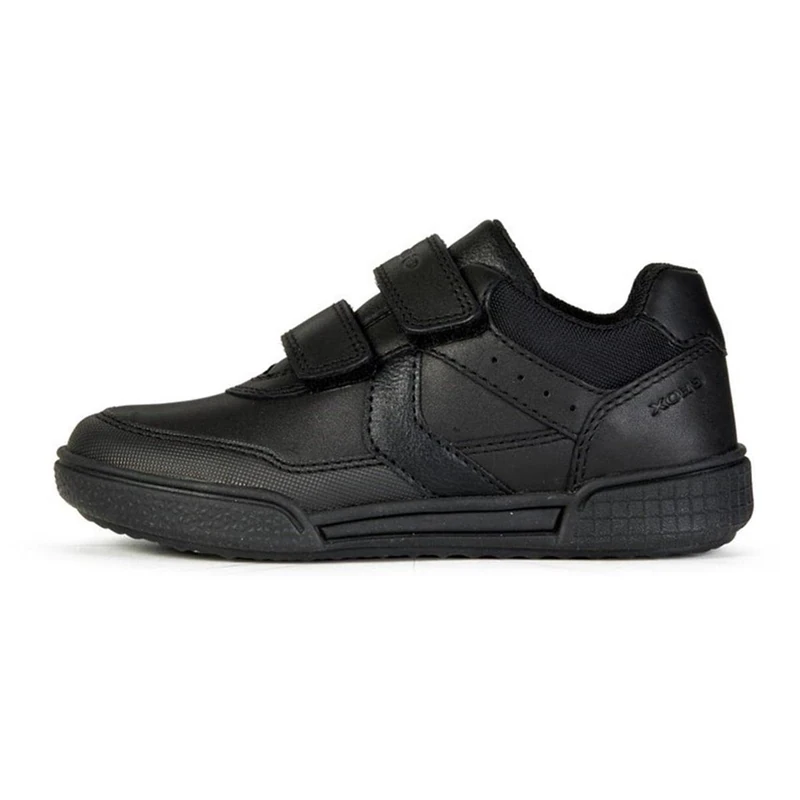 Geox Boy's J Poseido Boy Sneakers, Black, 2.5 UK Child - Image 1