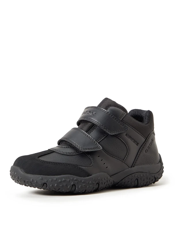 Geox Boy's Jr Baltic Boy B Abx Shoes, Black, 7 UK