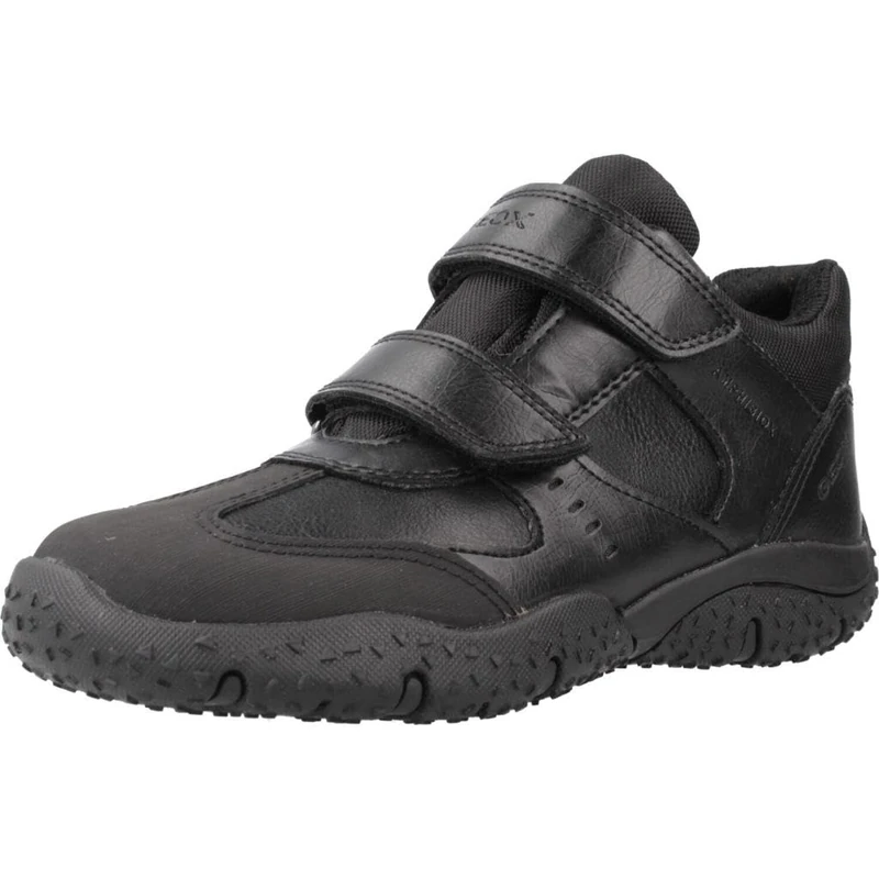 Geox Boys Jr Baltic Boy B Abx Shoes, Black, 7.5 UK
