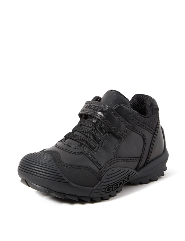 Geox Boy Jr Savage B Shoes, Black*1 UK