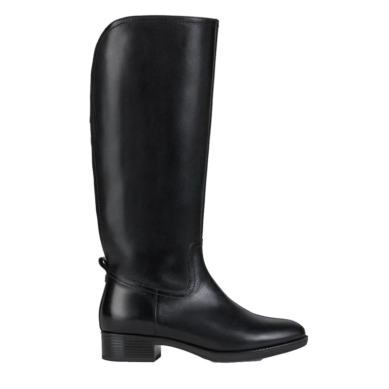 Geox Women's D Felicity a Boots, Black, 2.5 UK