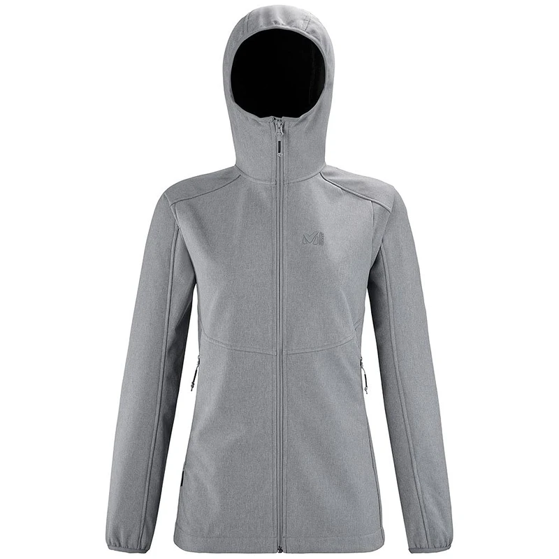 MILLET Shucksan Highloft II W Softshell Jacket - Heather Monument, X-Small - Image 1