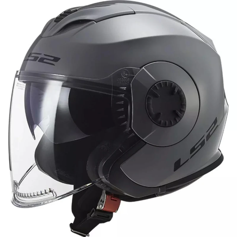 LS2 Motorcycle Helmets - Open Faced - OF570 Verso -Twin Visor - XS
