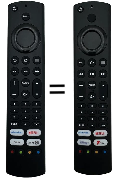Replacement fire rm-c3255 for jvc remote control for jvc fire tv remote control replacement - No setting required, no voice function