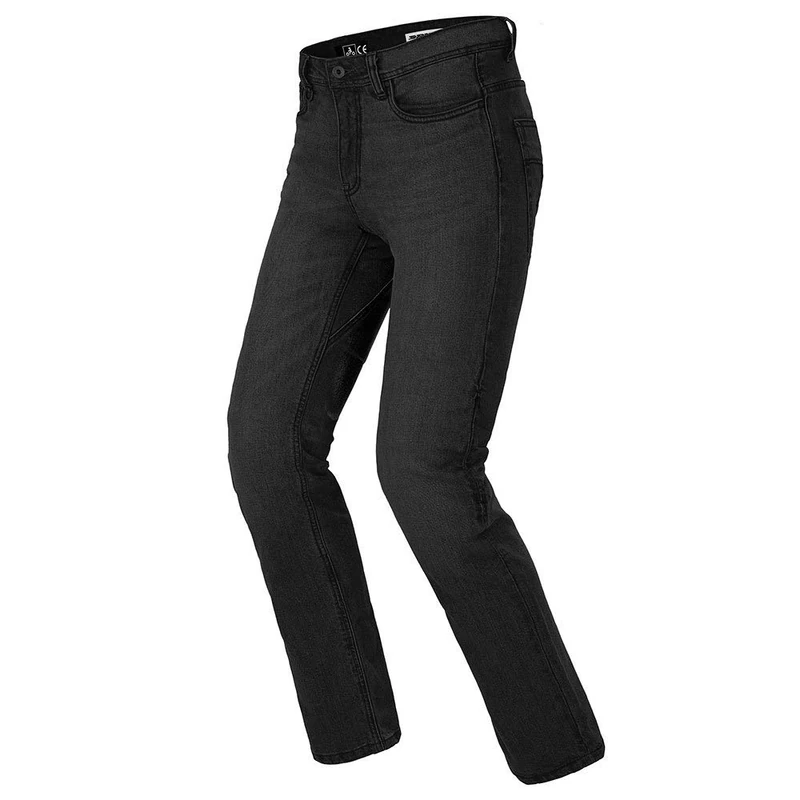 Spidi Men's J-trackers Motorcycle Jeans, Black, 34