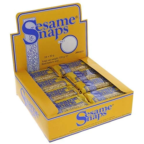 Sesame Snaps Original 24 Packets Gluten Free - 1 Box - Image 1
