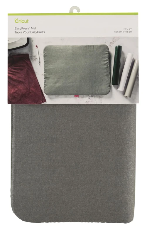 Cricut PC2006996 EasyPress Mat, 50.8 cm x 40.6 cm (20" x 16"), Grey, 16" x 20"