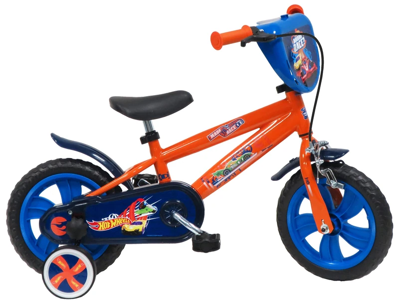 Mondo Orus Boys Hot Wheels 12" Bicycle, Red - Image 1