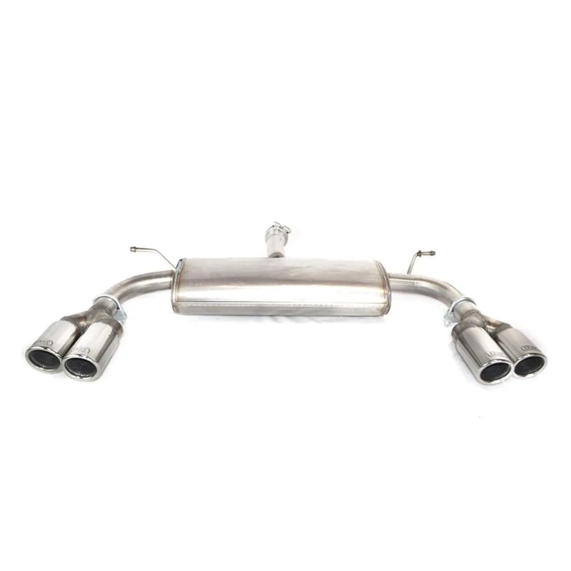 Ulter Sport Double stainless steel sport exhaust compatible with Ford Focus IV HB 5-doors 1.5 Ecoboost 135kW ST-Line 2018- 2x 70mm RS - Image 1