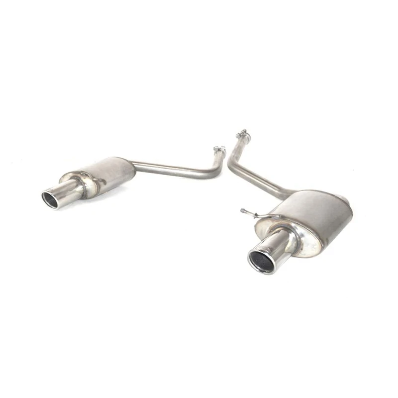 Ulter Sport Double stainless steel sport exhaust compatible with Audi A4 (B6) Avant 1.8T 120/140kW 2001-2004 90mm