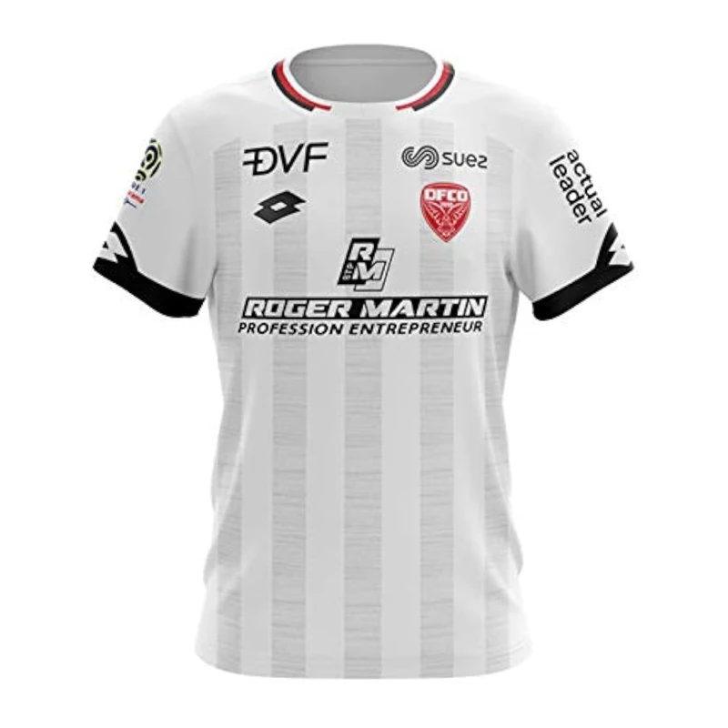 Dijon Football Club DFCO 2019/2020 Boys' Outdoor Football Shirt, White, FR (Manufacturer's Size: XXS)
