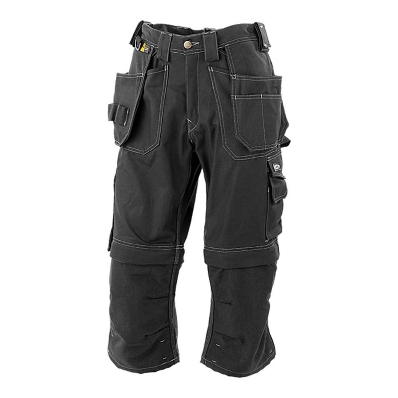 J.A.K. 150912096 Series 1509 60% Cotton/40% Polyester Knickers, Black, Size 54 (38)