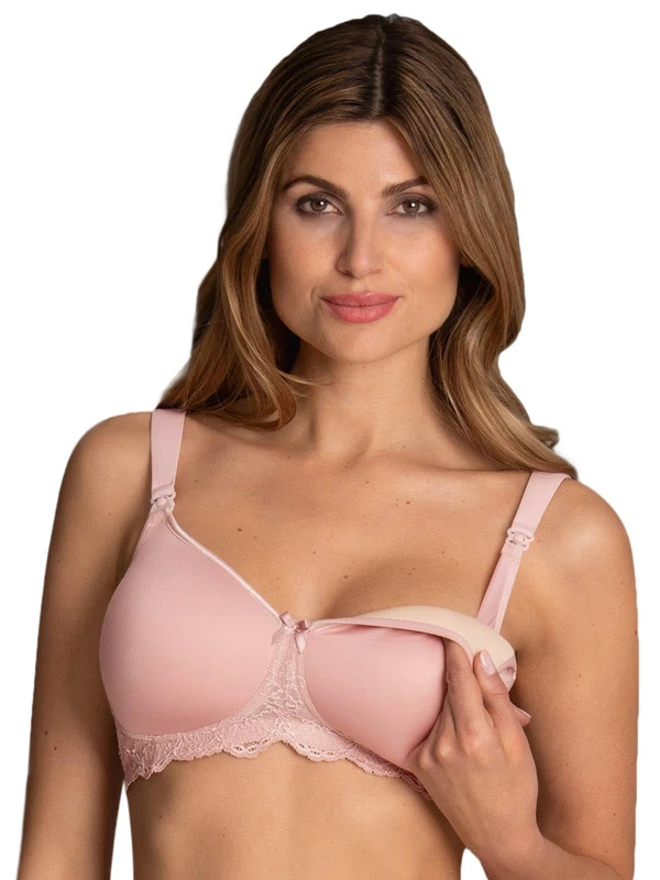 Anita Women's Non-Wired Padded Nursing Bra 5086 Rosewood 38 B