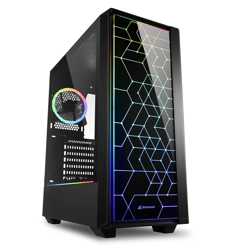 Sharkoon RGB LIT 100 PC Case - Image 1