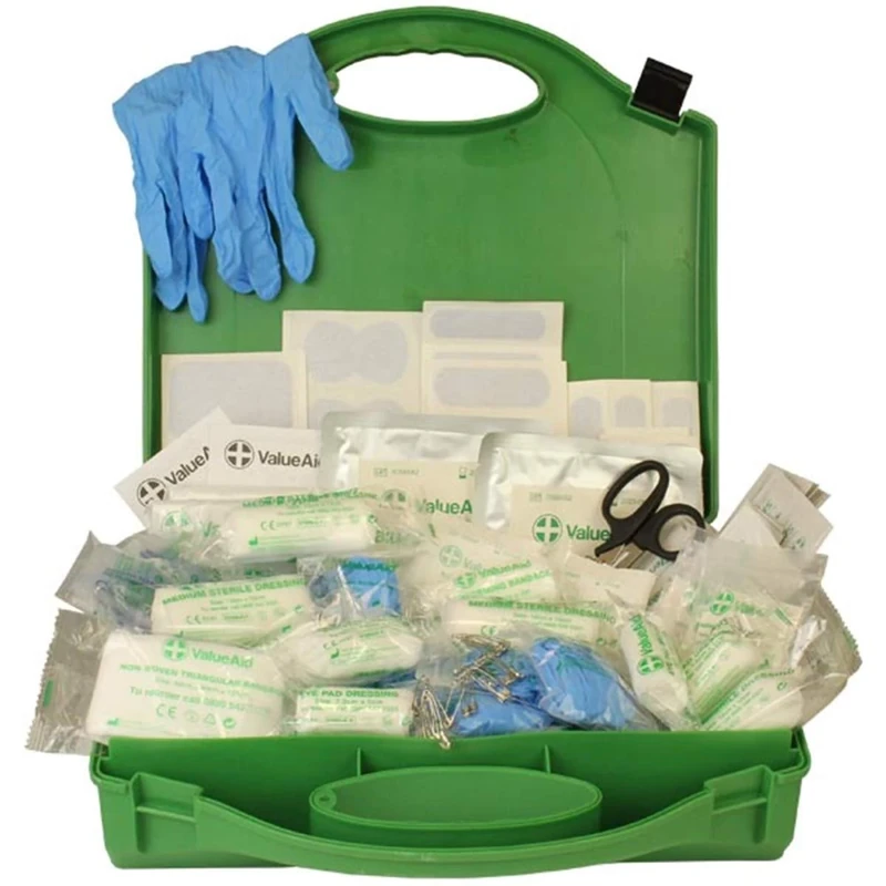 Value Aid Large BSI Catering First Aid Kit Essential for All Kitchens - Image 1