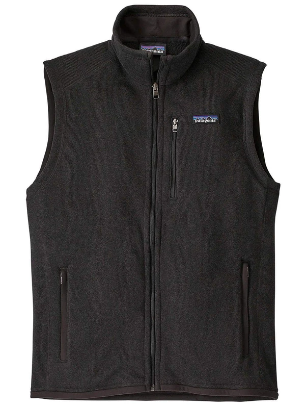 PATAGONIA Men's M's Better Sweater Vest Performance Fleece, Black, XS
