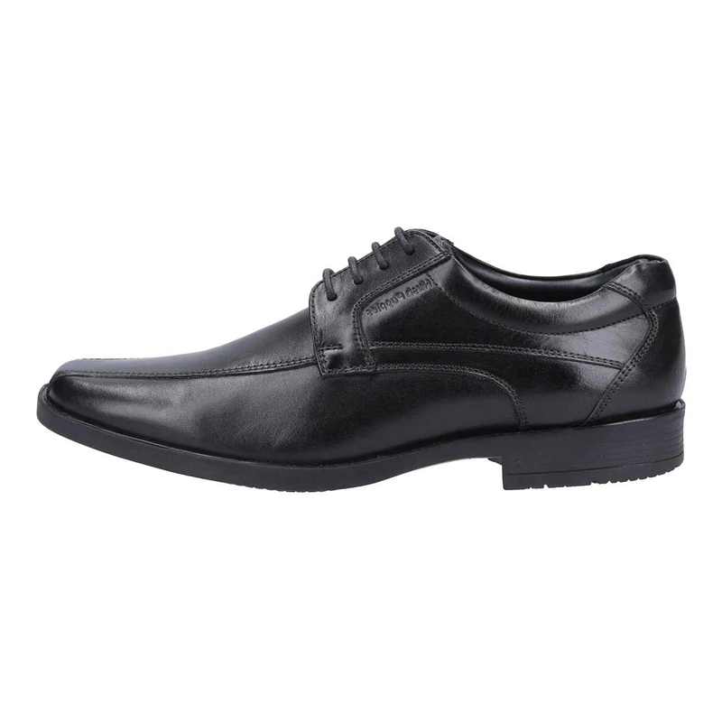 Hush Puppies Men's Brandon School Uniform Shoe, Black, 9 UK medium