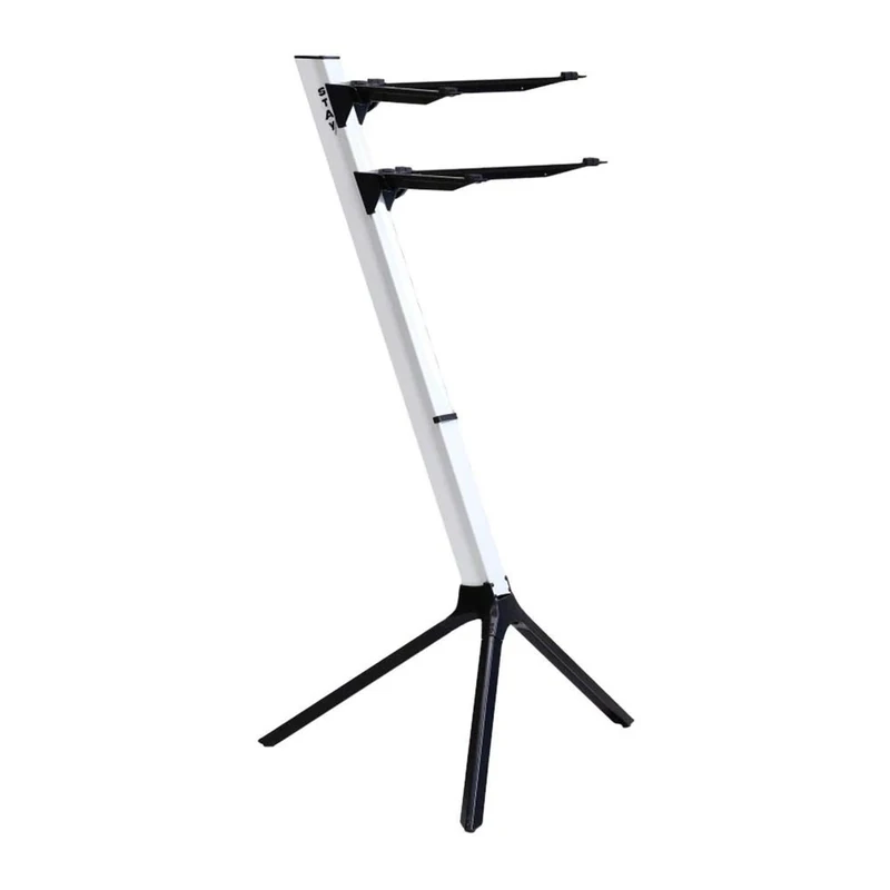 STAY - Slim 2 Tier Keyboard Stand with Curved Top Tier Arms - Blue