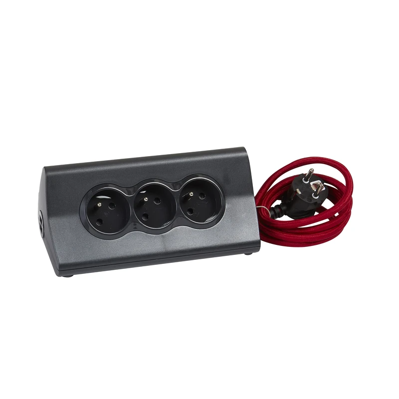 Legrand Tablet Stand FB 3x2pt 2USB 15 m Black - Image 1