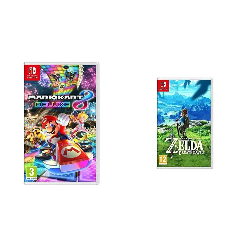 Mario Kart 8 Deluxe + The Legend of Zelda: Breath of the Wild (Nintendo Switch)