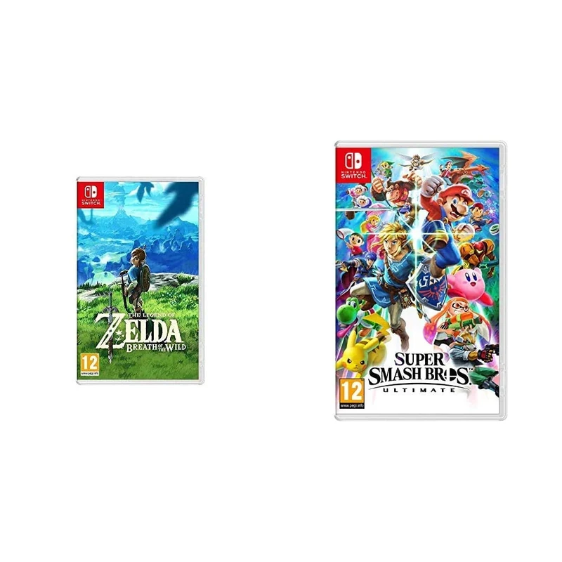 Super Smash Bros - Ultimate + The Legend of Zelda: Breath of the Wild (Nintendo Switch)