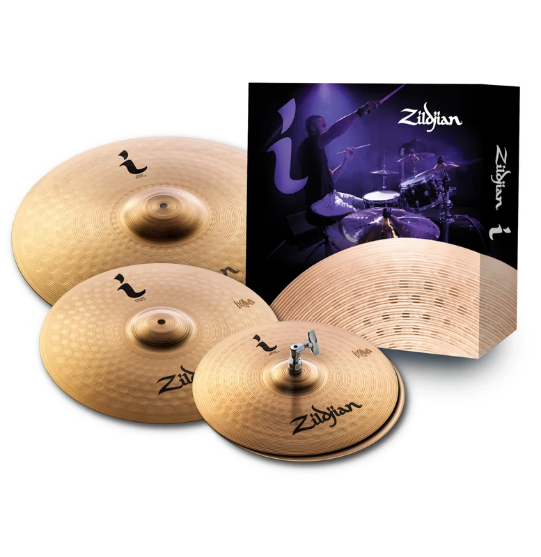 Zildjian I Family Standard Gig Cymbal Pack, 14" pair, 16", 20" (ILHSTD)