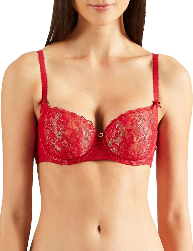 Aubade Women's Demi bra ROSESSENCE Powder Pink 38D