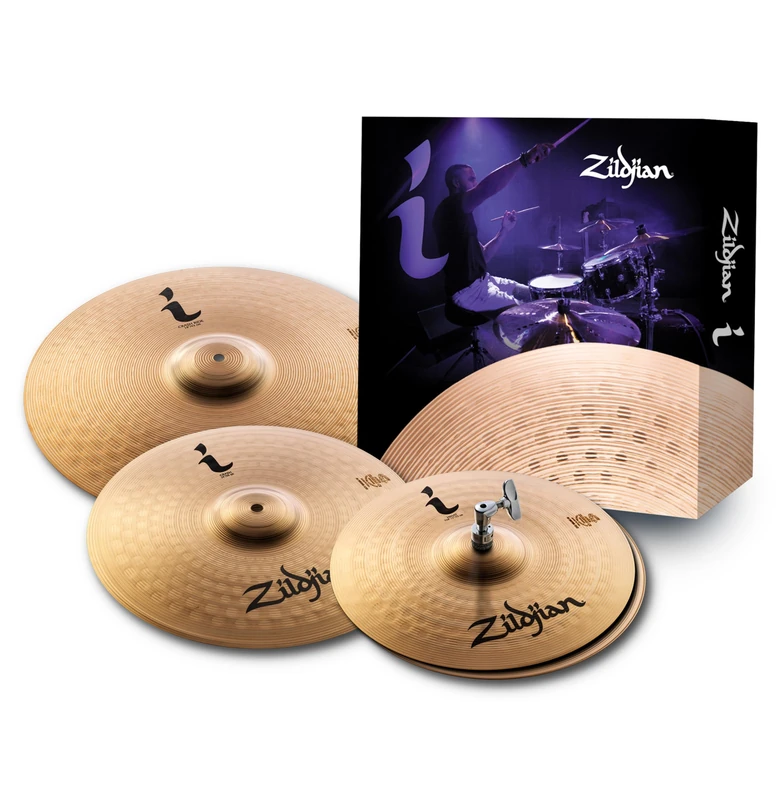 Zildjian ILHESSP I Family Essentials Plus Cymbal Pack, 13" pair, 14", 18"