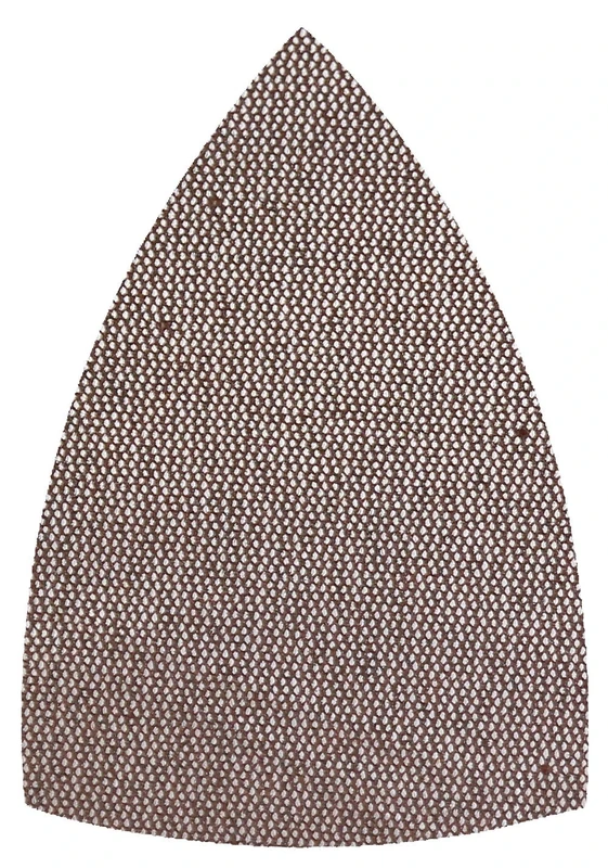 Mirka Abranet sanding triangle with net for corner sanders 100x152x152 mm/Hook & loop/Grit P320 / 50 pcs/for sanding wood, filler, varnish, plastic / AE219F1012