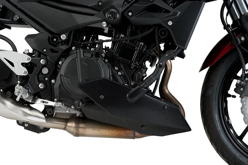 Puig Engine Spoilers 3554C for Kawasaki Z400 19' Carbon Look