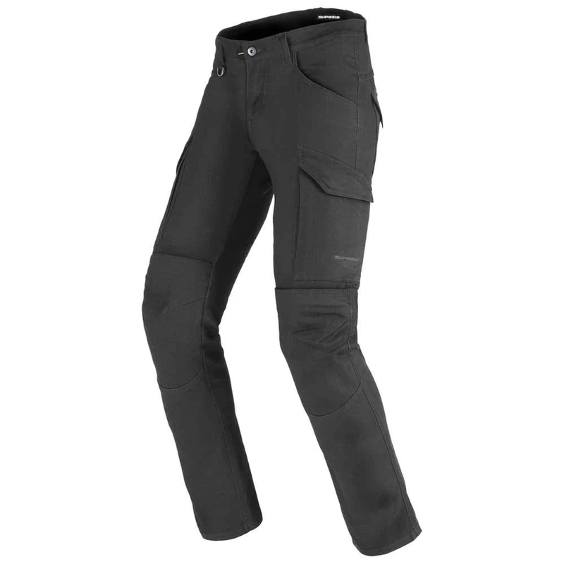 SPIDI Men's Textech Pathfinder Cargo Motorcycle Textile Trousers, Gray, 28