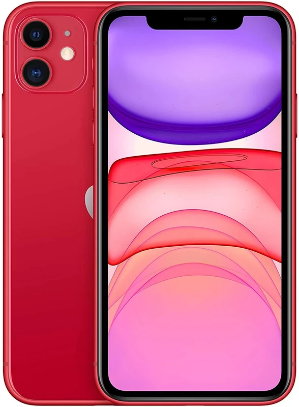 Apple iPhone 11, 128GB, (PRODUCT)RED (Renewed)