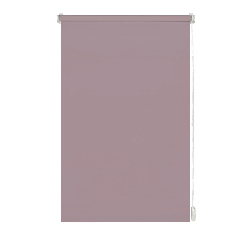 GARDINA Roller Blind for Clamping or Gluing, Daylight Blind, Opaque, All Mounting Parts Included, EASYFIX Roller Blind, Plain Mother-of-Pearl Pink, 120 x 150 cm (W x H) - Image 1