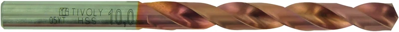 Tivoly 11454160680 HSS Furius Coated Metal Drill Bit Diameter 6.8 mm Fusio