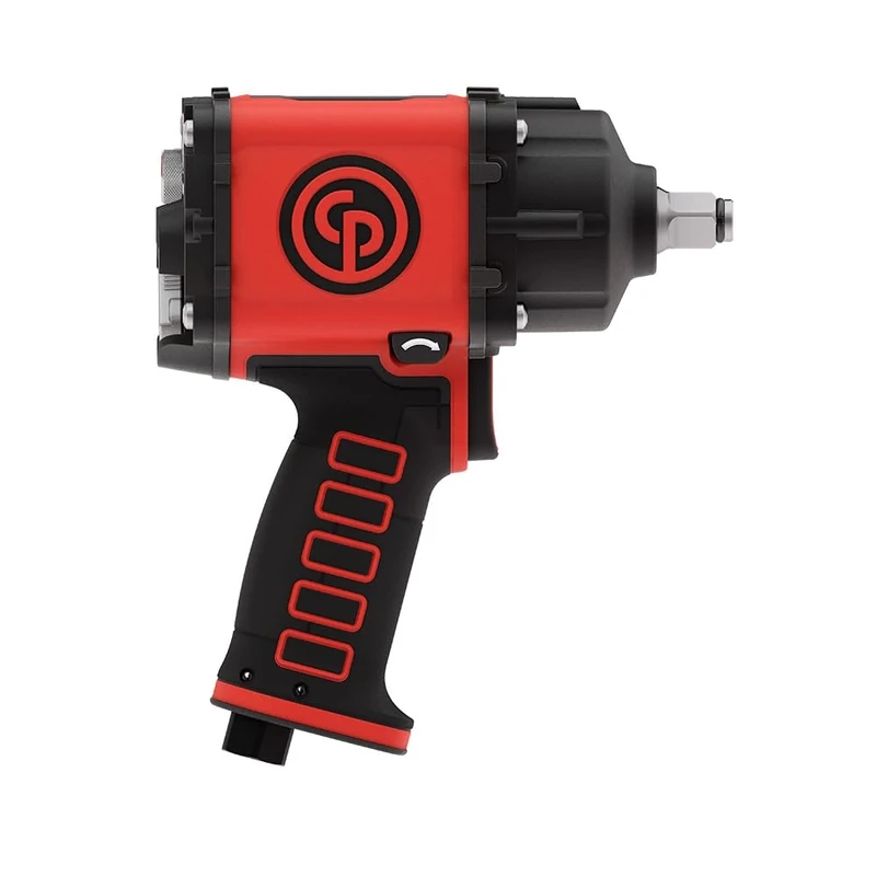 Chicago Pneumatic CP7755 Air Impact Wrench – 1/2" Drive, Short Anvil, Twin Hammer, 959 ft-lb Max Torque, 7700 RPM