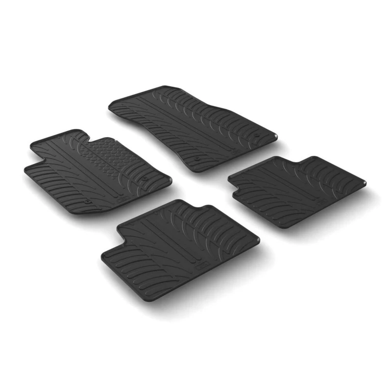 Set of floor mats made of rubber – compatible with BMW Series 3 (G20) (12/18>) – BMW Series 3 Touring (G21) (08/19>)