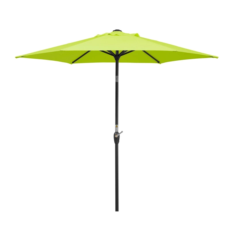 Schneider Bilbao Dressmaking Umbrella Apple Green Approx. 220 cm, 6 pieces, round parasol
