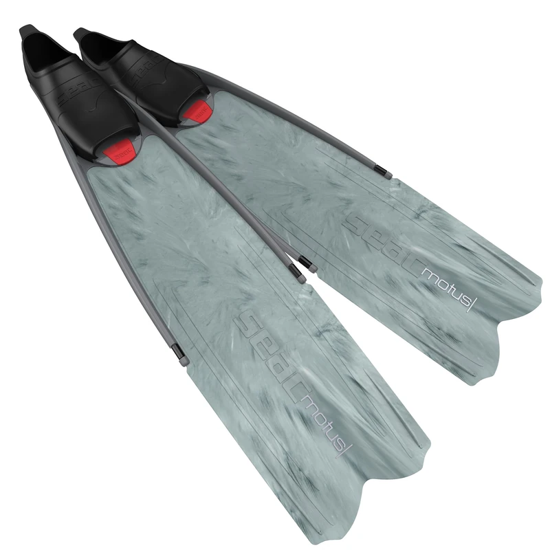 SEAC Motus, Long Free Diving Soft and Powerful Fins for Spearfishing