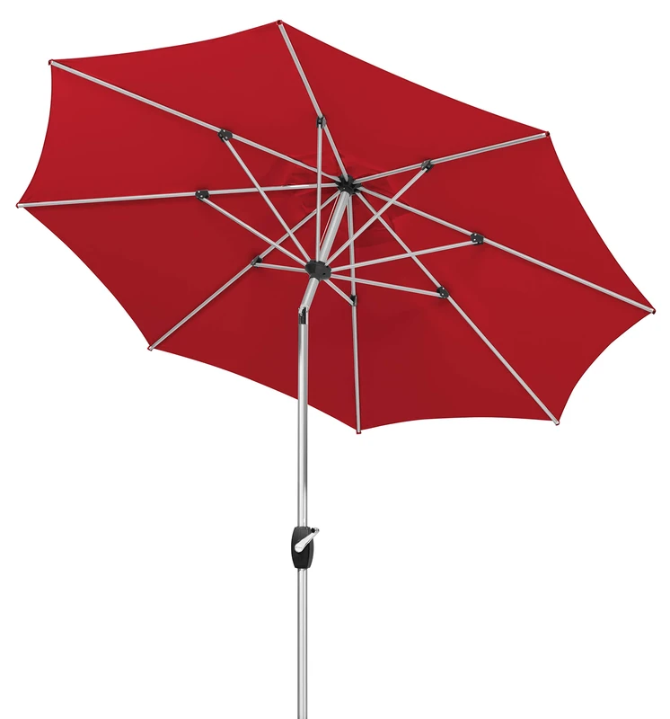 Tailor's Umbrella Schneider Venice, Red, Approx. 270 cm, 8 pieces, round parasol