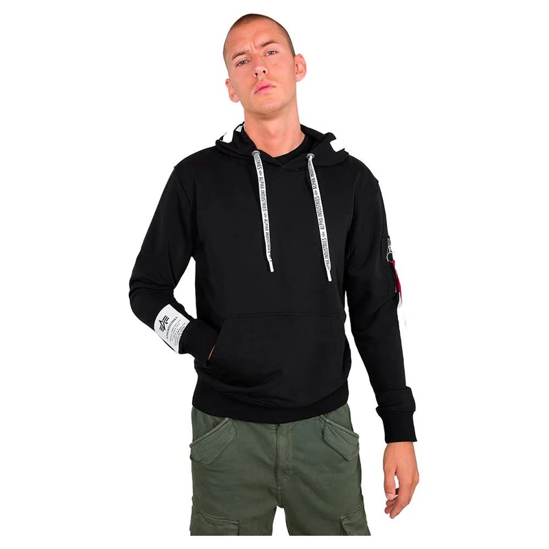 Alpha Industries Hoody for men Black