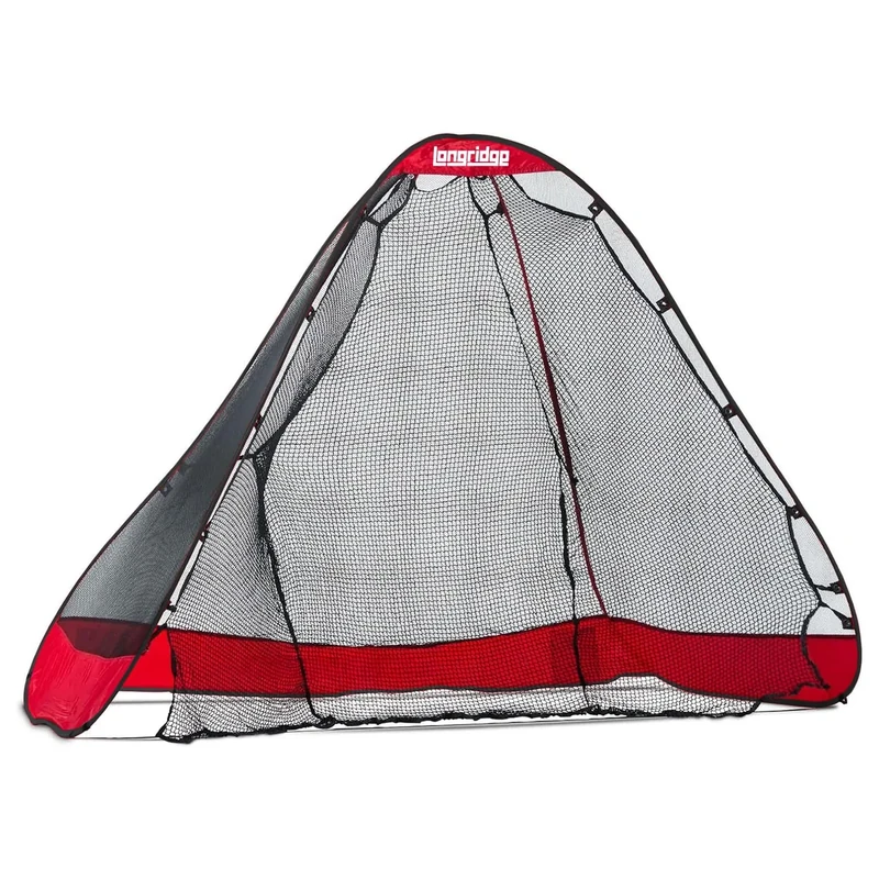 Longridge Pop Up Return Golf Net, Black/Red,